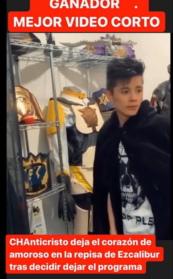 CHAnticristo deja el corazón de amoroso en la repisa